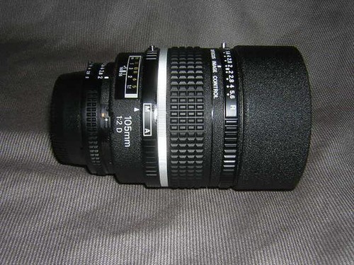 Nikon nikkor 105mm f - nikon, f/2d
