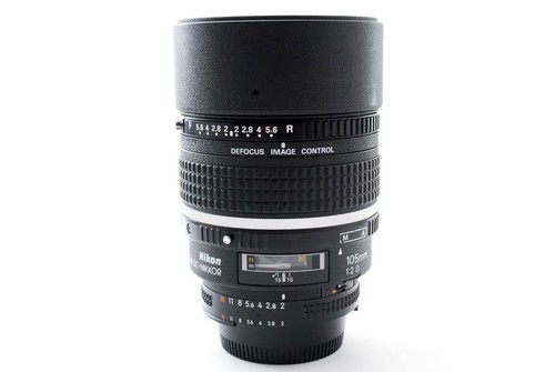 Nikon nikkor 105 f - dc, f/2